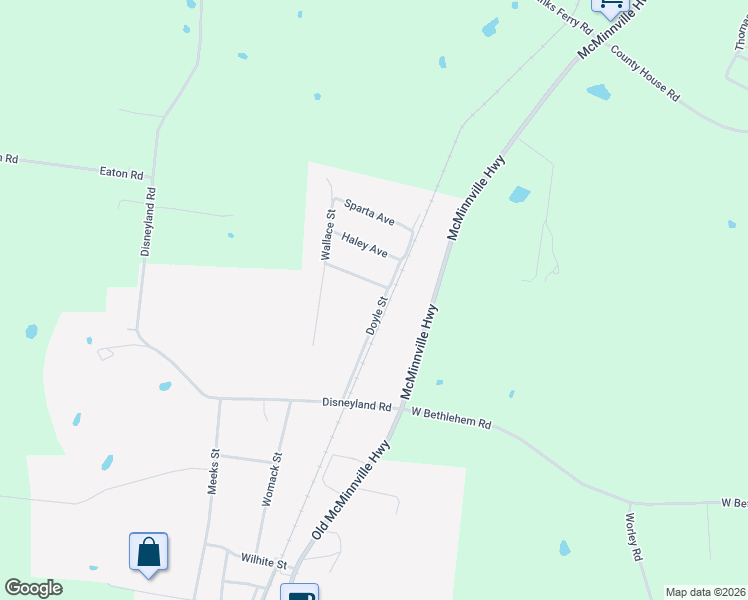 map of restaurants, bars, coffee shops, grocery stores, and more near 361 Doyle Street in Doyle