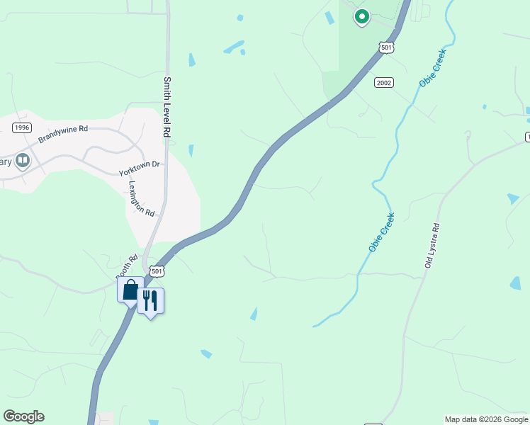 map of restaurants, bars, coffee shops, grocery stores, and more near 490 Sun Forest Way in Chapel Hill