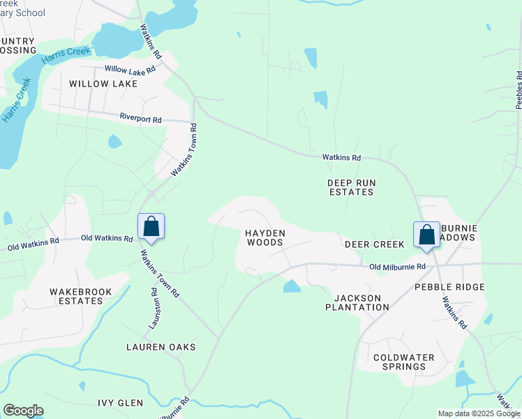 map of restaurants, bars, coffee shops, grocery stores, and more near 2921 Candlehurst Lane in Raleigh