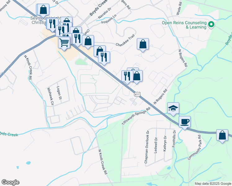 11647 Chapman Highway, Seymour TN Walk Score