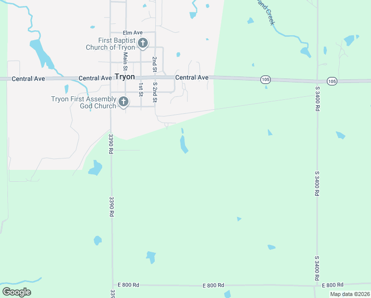 map of restaurants, bars, coffee shops, grocery stores, and more near 310 2nd Street in Tryon