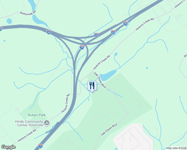 map of restaurants, bars, coffee shops, grocery stores, and more near 170 Augusta Lane in Lenoir City