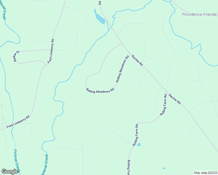 map of restaurants, bars, coffee shops, grocery stores, and more near 5593 Rolling Meadows Road in Randleman
