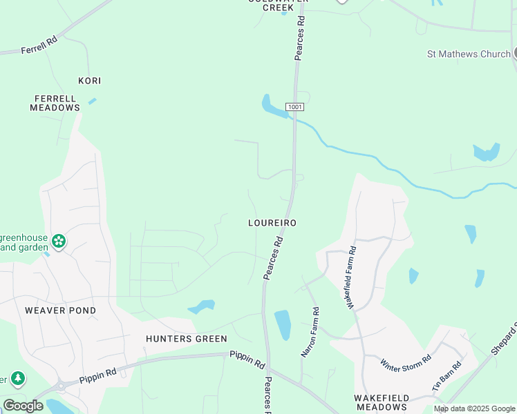 map of restaurants, bars, coffee shops, grocery stores, and more near 1588 Indigo Creek Drive in Zebulon