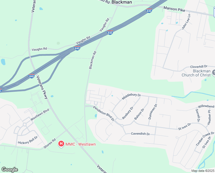 map of restaurants, bars, coffee shops, grocery stores, and more near 1523 Dewsbury Drive in Murfreesboro