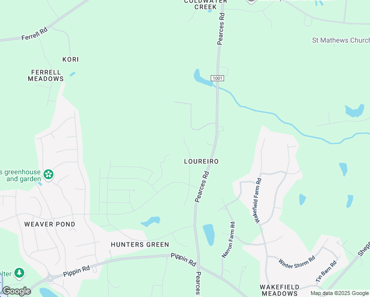 map of restaurants, bars, coffee shops, grocery stores, and more near 1588 Indigo Creek Drive in Zebulon