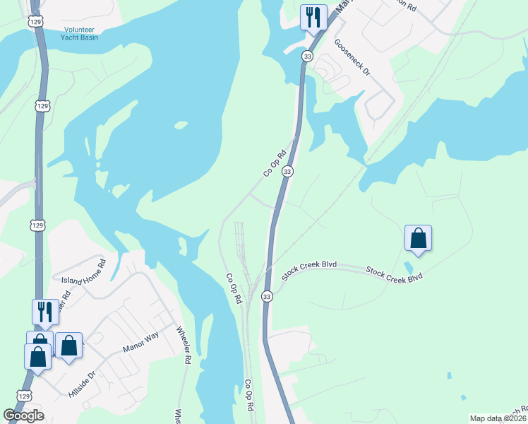 map of restaurants, bars, coffee shops, grocery stores, and more near 4831 Old Knoxville Highway in Rockford