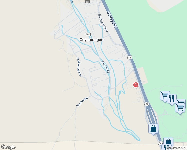 map of restaurants, bars, coffee shops, grocery stores, and more near 1 Caminito De Gracia in Santa Fe