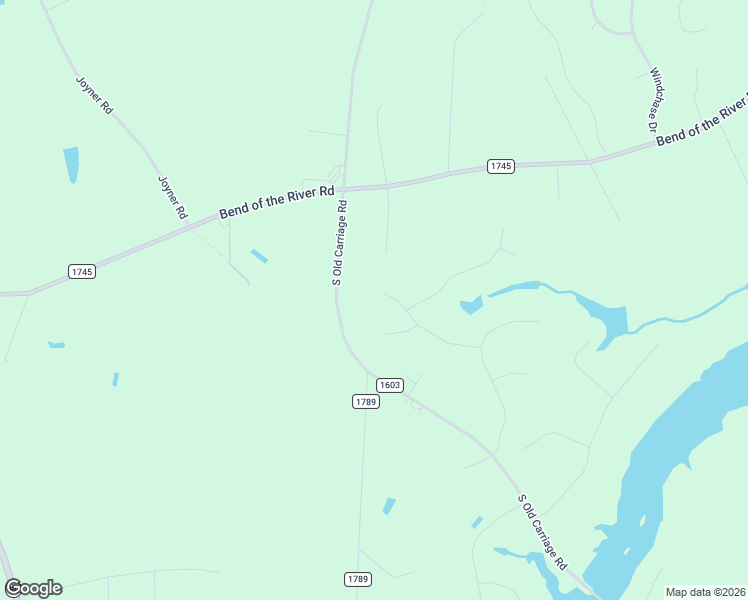 map of restaurants, bars, coffee shops, grocery stores, and more near 7951 South Old Carriage Road in Rocky Mount