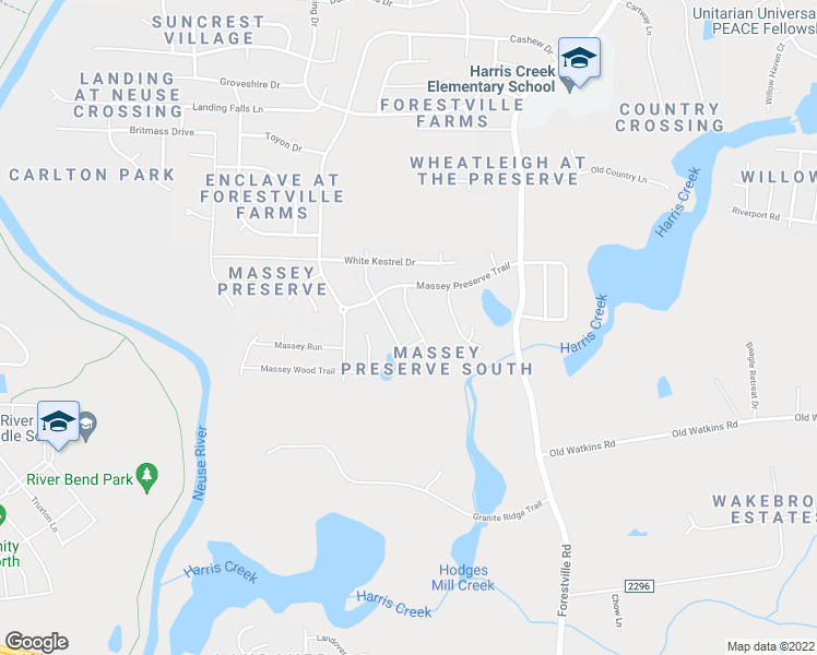 map of restaurants, bars, coffee shops, grocery stores, and more near 3435 Piping Plover Drive in Raleigh