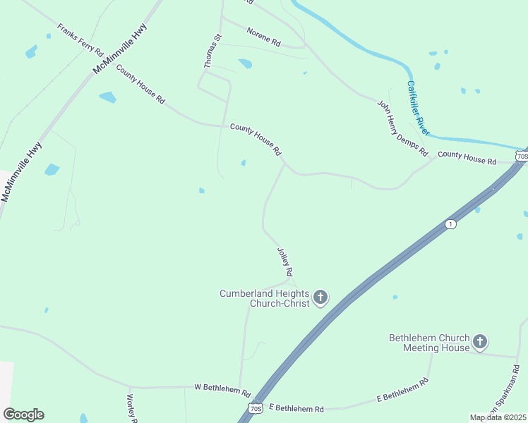 map of restaurants, bars, coffee shops, grocery stores, and more near 407 Jolley Rd in Sparta