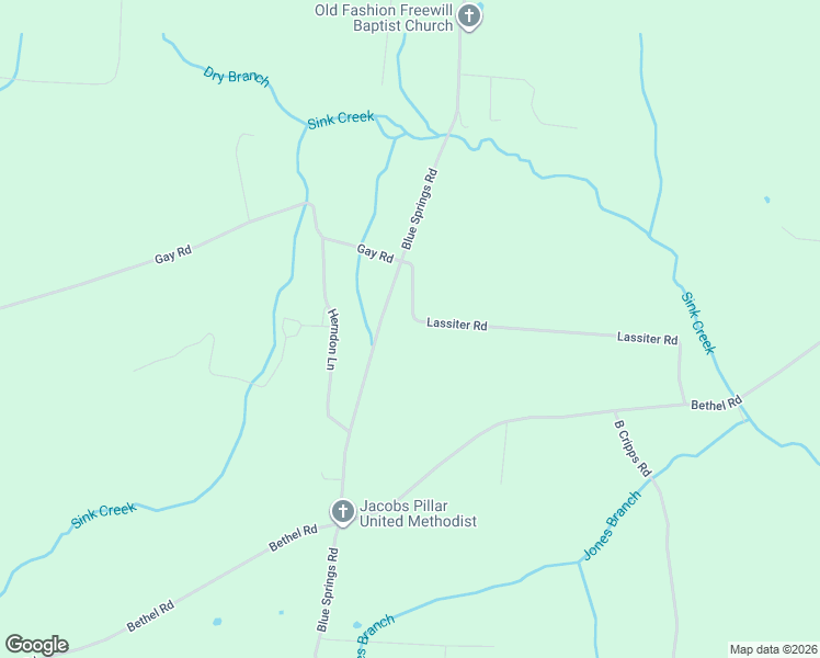 map of restaurants, bars, coffee shops, grocery stores, and more near 200 Lassiter Rd in Smithville