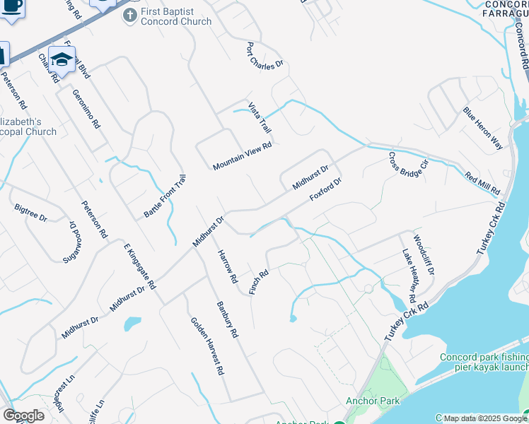 map of restaurants, bars, coffee shops, grocery stores, and more near 413 Barbara Lane in Knoxville