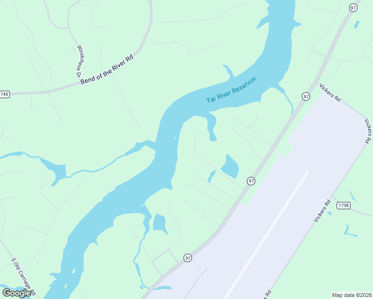 map of restaurants, bars, coffee shops, grocery stores, and more near 7006 State Route 1843 in Rocky Mount