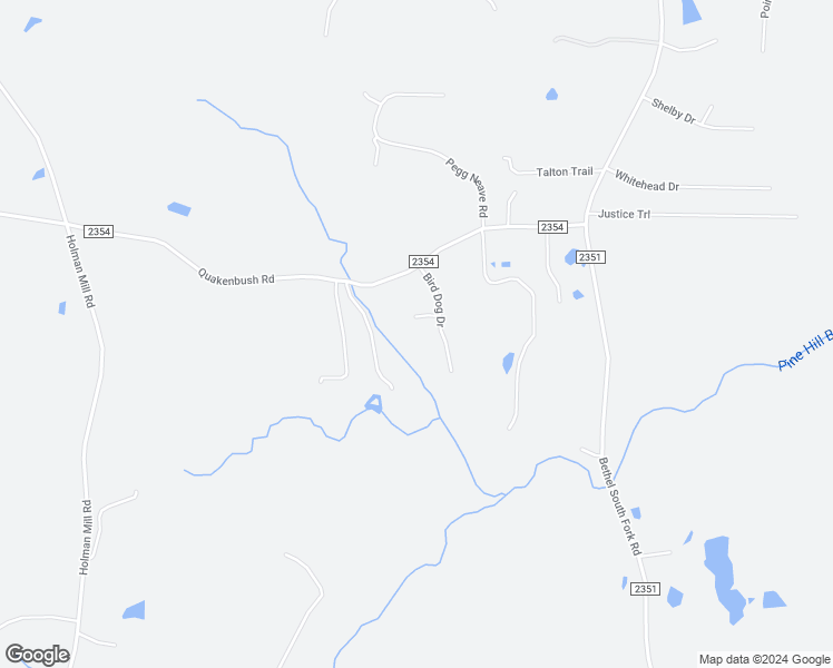 map of restaurants, bars, coffee shops, grocery stores, and more near 2707 Covey Court in Snow Camp