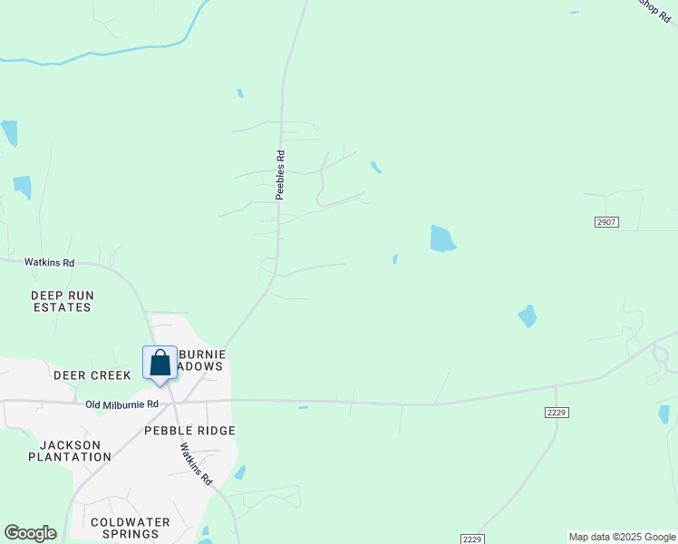 map of restaurants, bars, coffee shops, grocery stores, and more near 4732 Esmond Pond Road in Raleigh