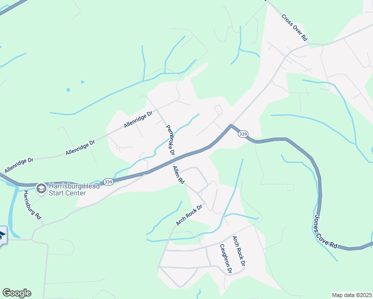 map of restaurants, bars, coffee shops, grocery stores, and more near 2240 Pembroke Drive in Sevierville