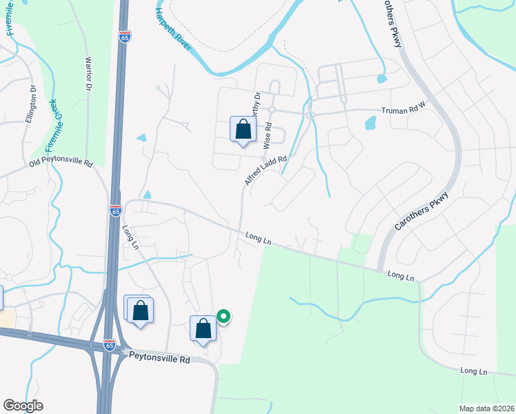 map of restaurants, bars, coffee shops, grocery stores, and more near 120 Curry Court in Franklin