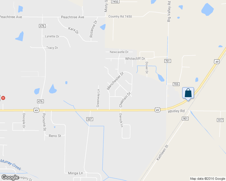 map of restaurants, bars, coffee shops, grocery stores, and more near 2109 Bristol Drive in Jonesboro