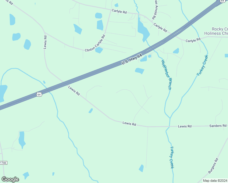 map of restaurants, bars, coffee shops, grocery stores, and more near 170 Yancey Road in Zebulon