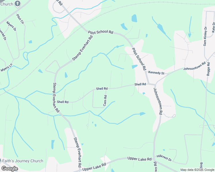 map of restaurants, bars, coffee shops, grocery stores, and more near 617 Shell Road in Thomasville