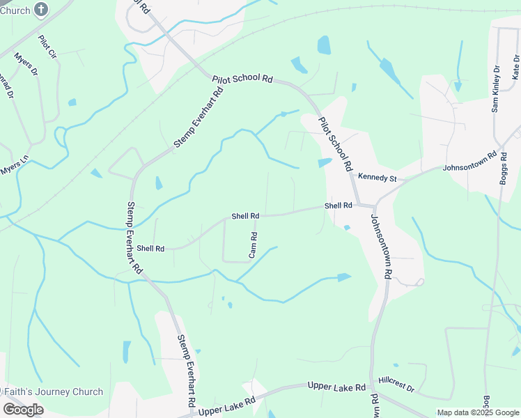 map of restaurants, bars, coffee shops, grocery stores, and more near 617 Shell Road in Thomasville