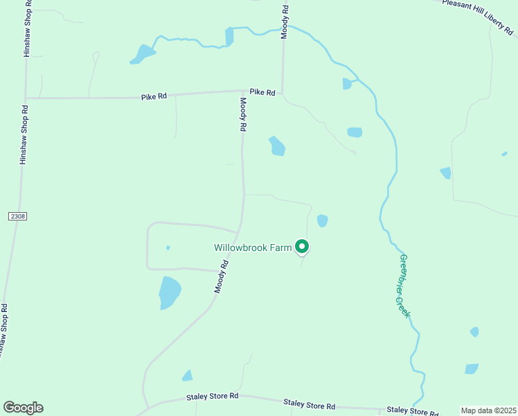 map of restaurants, bars, coffee shops, grocery stores, and more near 8718 Moody Road in Liberty