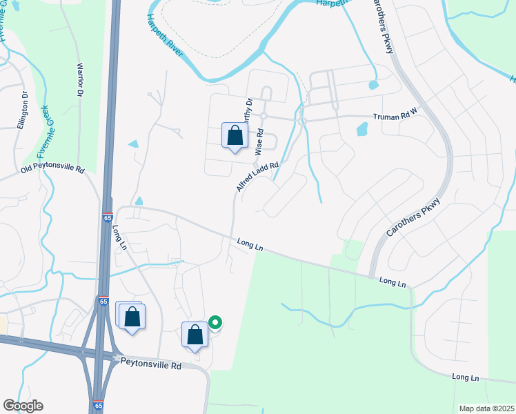 map of restaurants, bars, coffee shops, grocery stores, and more near 106 Curry Court in Franklin