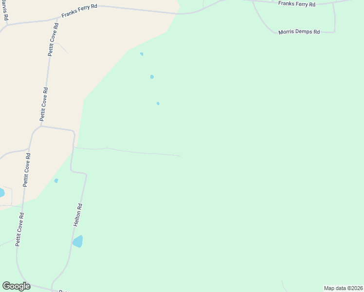 map of restaurants, bars, coffee shops, grocery stores, and more near 835 Moore Cove Road in Quebeck