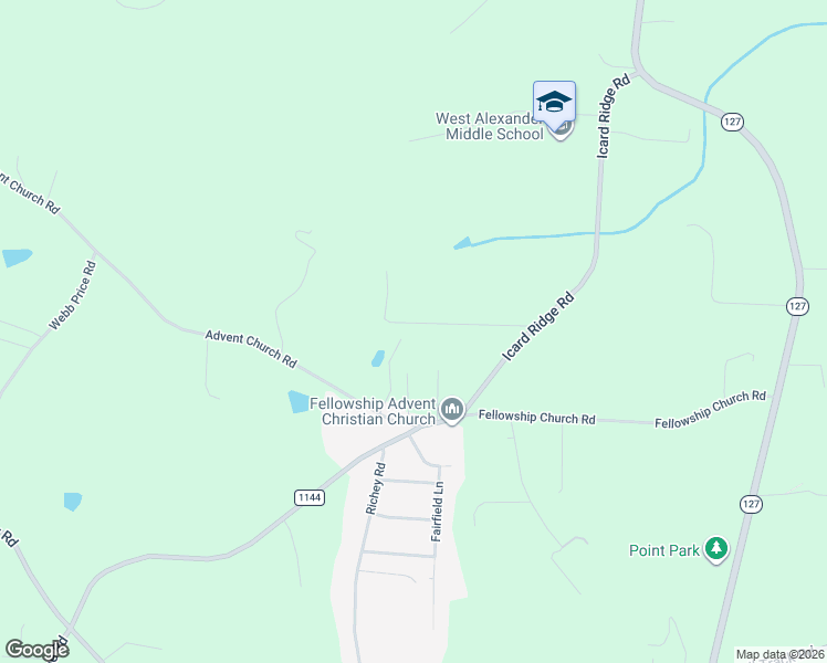 map of restaurants, bars, coffee shops, grocery stores, and more near 150 April Lane in Township of Taylorsville