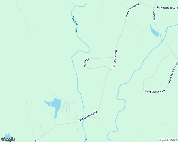 map of restaurants, bars, coffee shops, grocery stores, and more near 1323 Barker Drive in Randleman