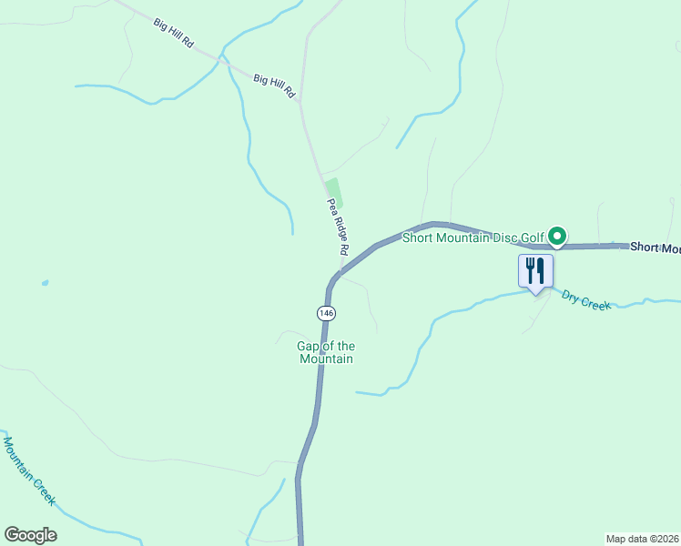 map of restaurants, bars, coffee shops, grocery stores, and more near 57 Pea Ridge Road in Woodbury