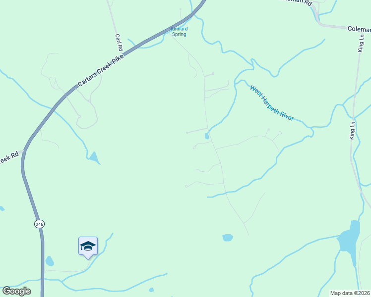 map of restaurants, bars, coffee shops, grocery stores, and more near 3231 Kinnard Springs Road in Franklin