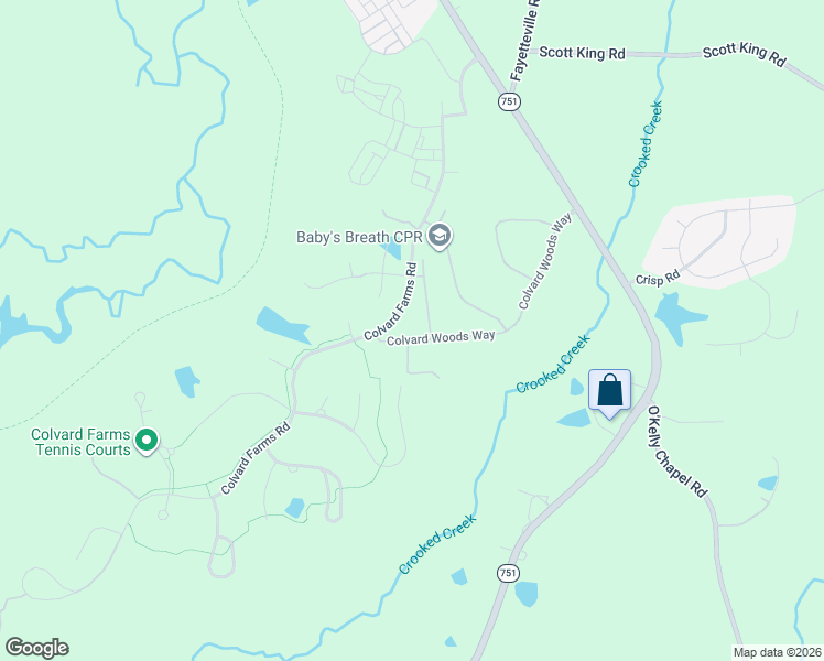 map of restaurants, bars, coffee shops, grocery stores, and more near 693 Upchurch Farm Road in Durham