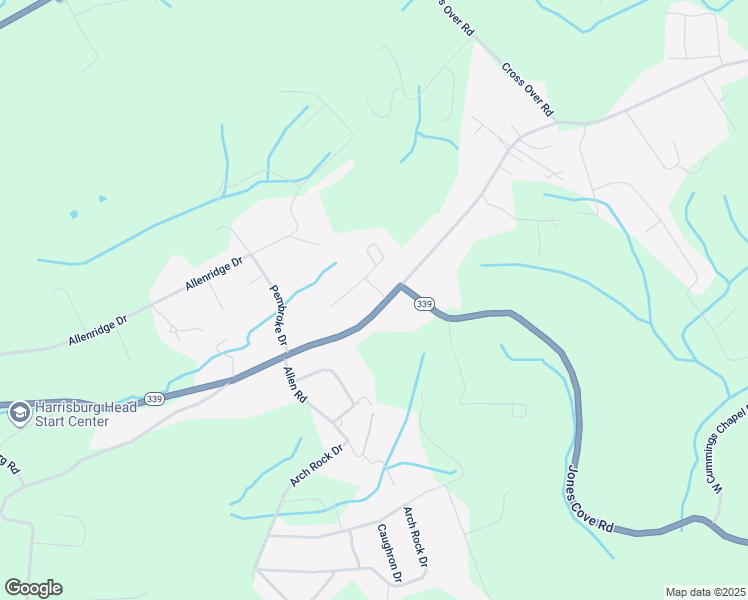 map of restaurants, bars, coffee shops, grocery stores, and more near 304 Forest Hills Drive in Sevierville