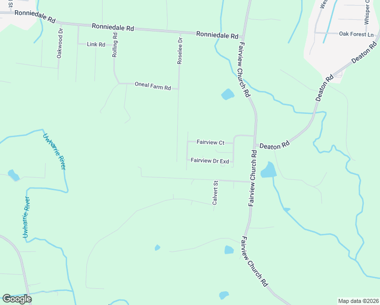 map of restaurants, bars, coffee shops, grocery stores, and more near 4623 Fairview Lane in Trinity