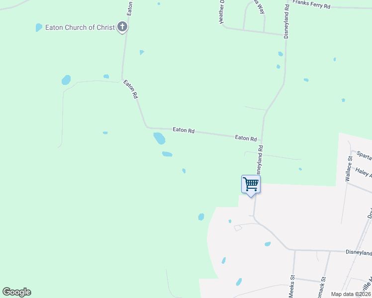 map of restaurants, bars, coffee shops, grocery stores, and more near 1234 Eaton Rd in Sparta