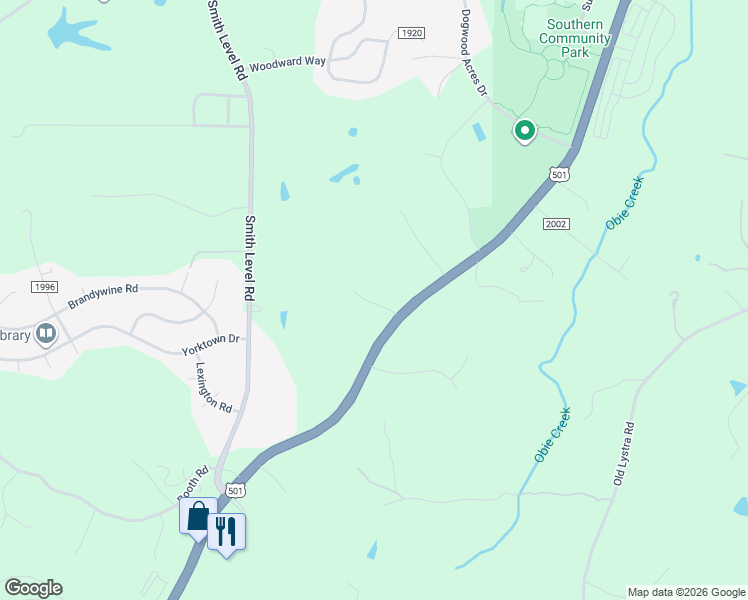 map of restaurants, bars, coffee shops, grocery stores, and more near 130 Cole Drive in Chapel Hill