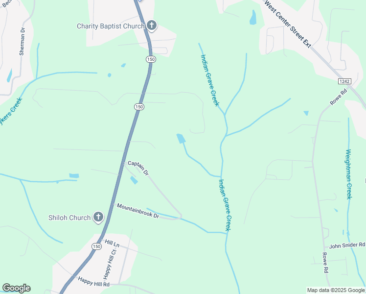 map of restaurants, bars, coffee shops, grocery stores, and more near 600 Indian Grave Road in Lexington