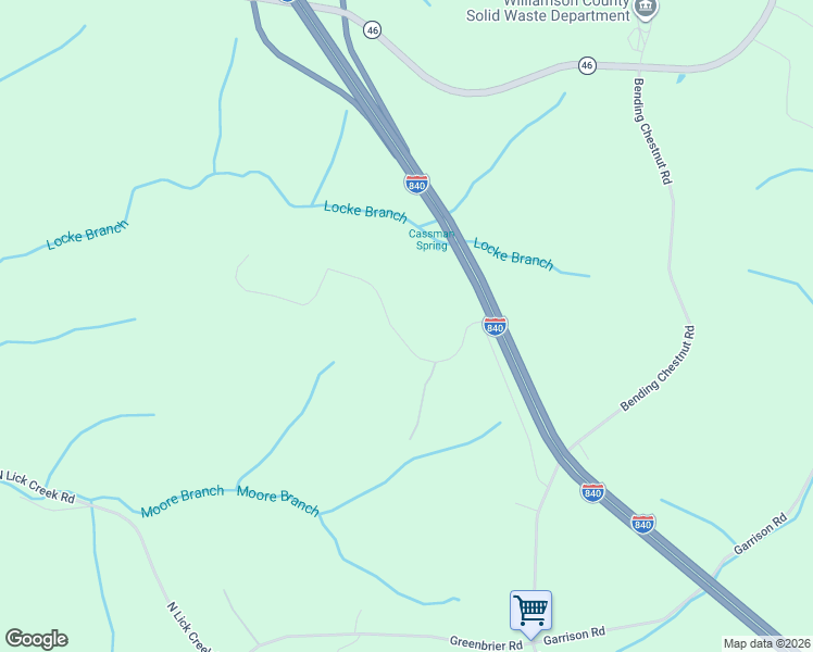 map of restaurants, bars, coffee shops, grocery stores, and more near 5015 Cobbler Ridge Road in Franklin