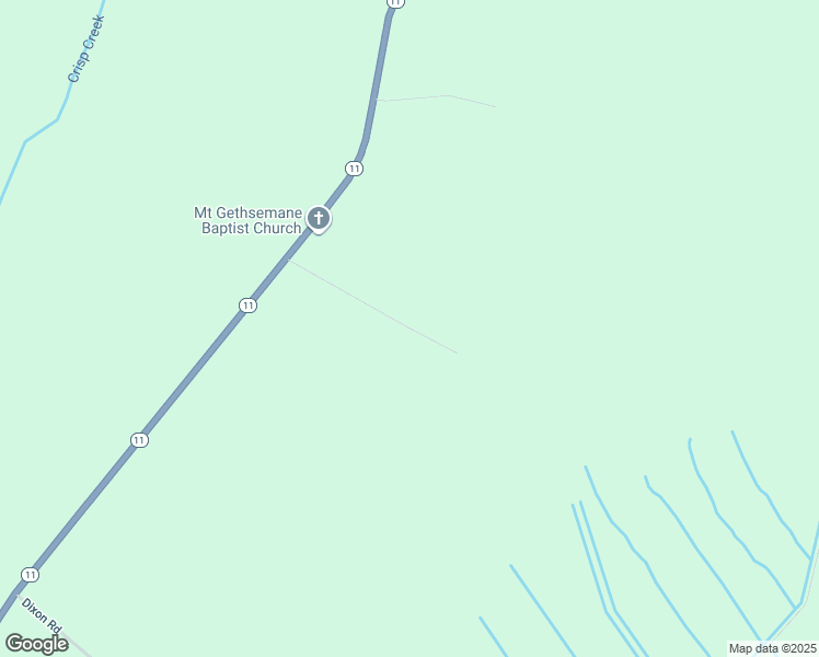 map of restaurants, bars, coffee shops, grocery stores, and more near Council Road in Robersonville
