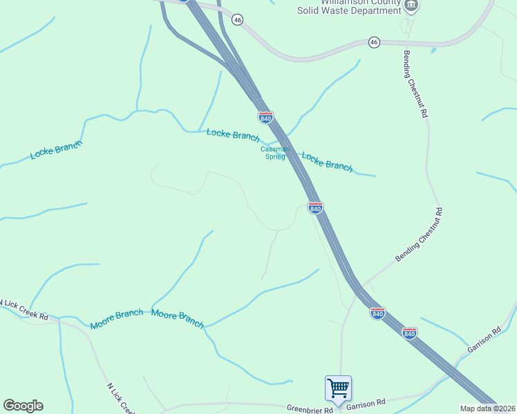 map of restaurants, bars, coffee shops, grocery stores, and more near 5015 Cobbler Ridge Road in Franklin