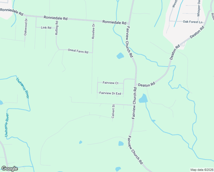 map of restaurants, bars, coffee shops, grocery stores, and more near 4975 Fairview Court in Trinity