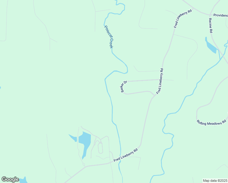 map of restaurants, bars, coffee shops, grocery stores, and more near 1353 Barker Drive in Randleman