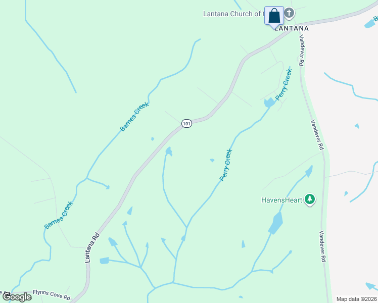 map of restaurants, bars, coffee shops, grocery stores, and more near 7773 Lantana Road in Crossville