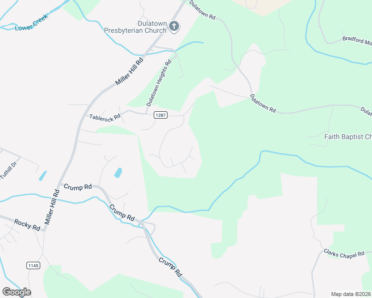 map of restaurants, bars, coffee shops, grocery stores, and more near 2088 Tate Place in Lenoir