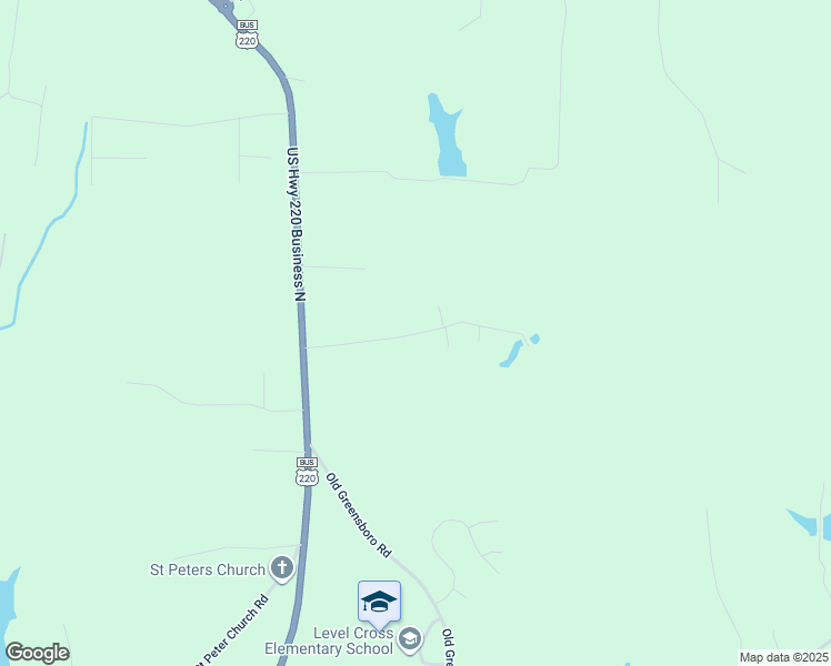 map of restaurants, bars, coffee shops, grocery stores, and more near 2 Pond Drive in Randolph County