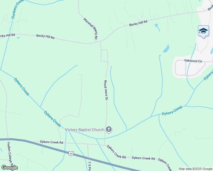 map of restaurants, bars, coffee shops, grocery stores, and more near 527 Wood Heirs Drive in Lexington