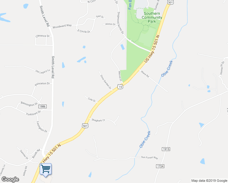 map of restaurants, bars, coffee shops, grocery stores, and more near 1609 US Highway 15 501 South in Chapel Hill