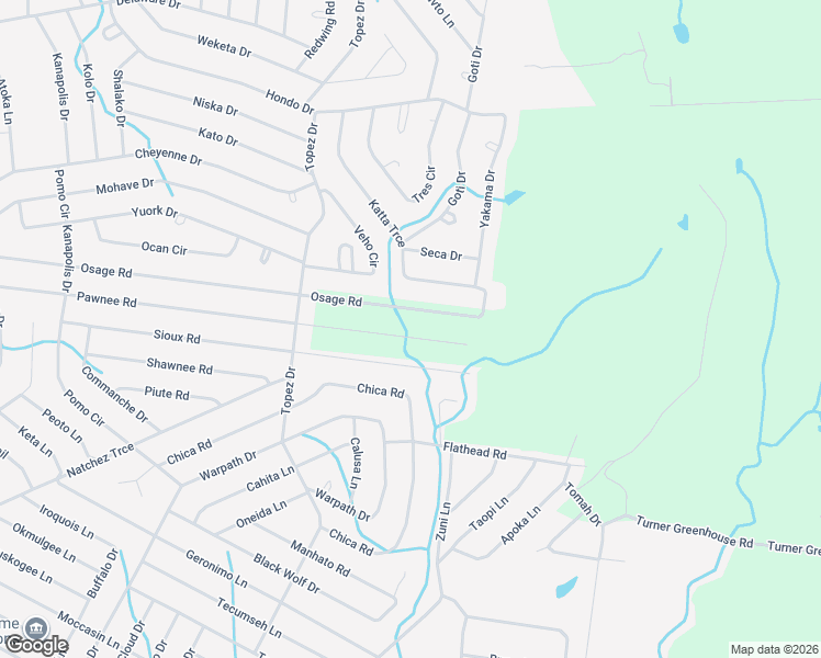 map of restaurants, bars, coffee shops, grocery stores, and more near 6334 Osage Road in Crossville